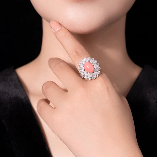 Pink Cocktail Ring