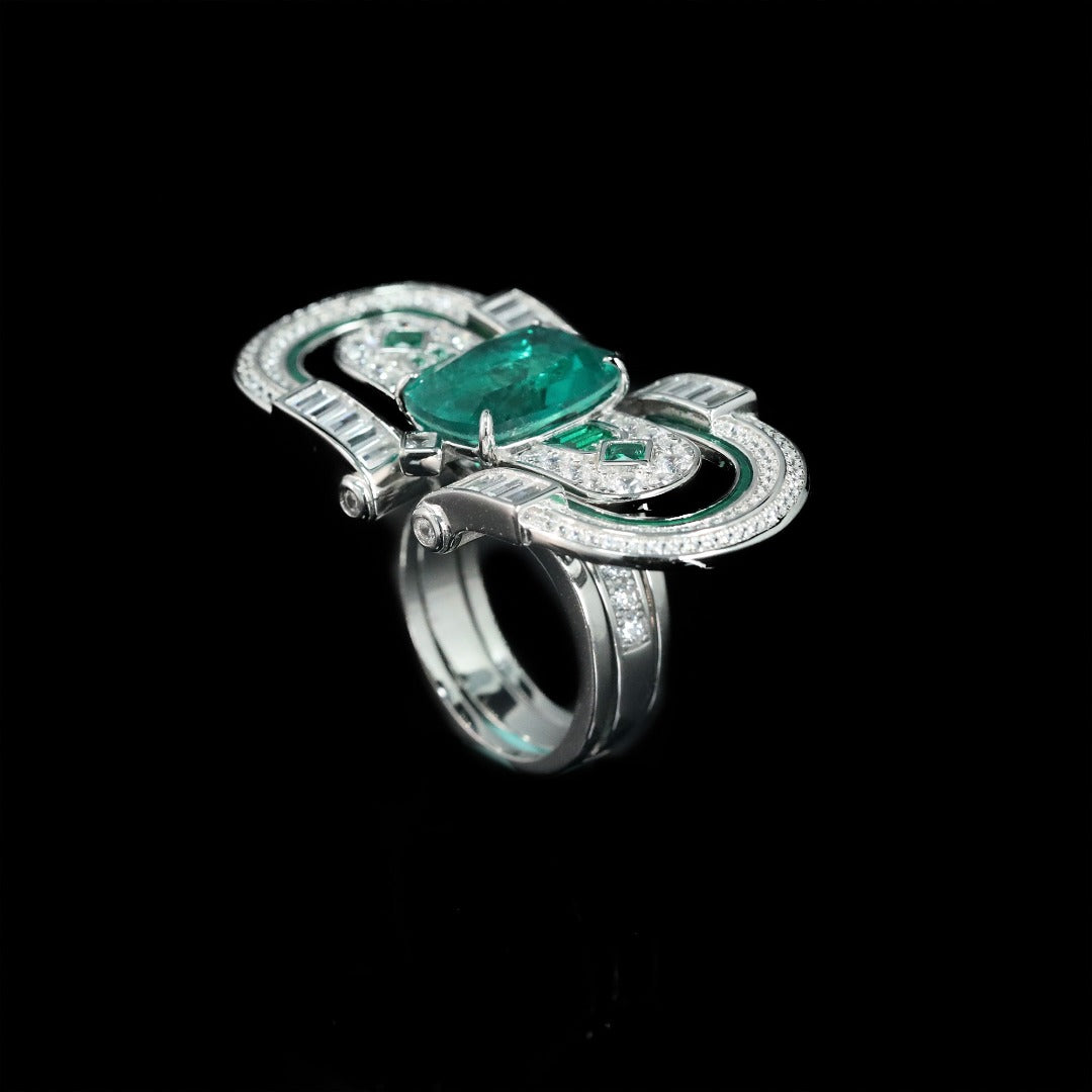 Art Deco Multi Purpose Ring