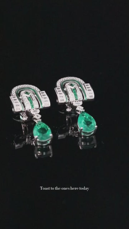 Art Deco earrings